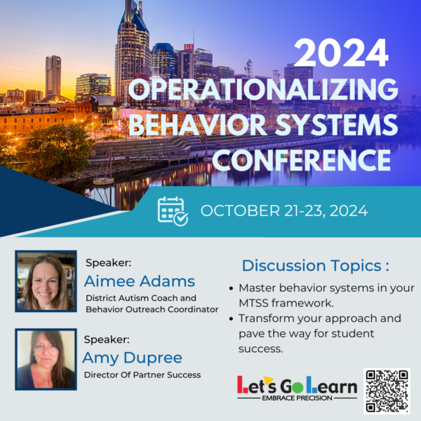 Operationalizing Behavior Systems Conference